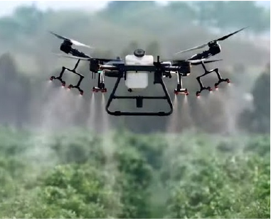 Dron agrícola